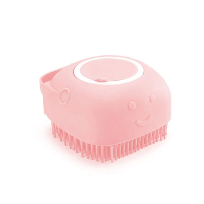 2-in-1 Silicone Pet Bath Brush