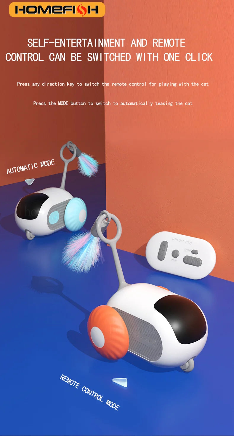 Smart Interactive Pet Chase Car